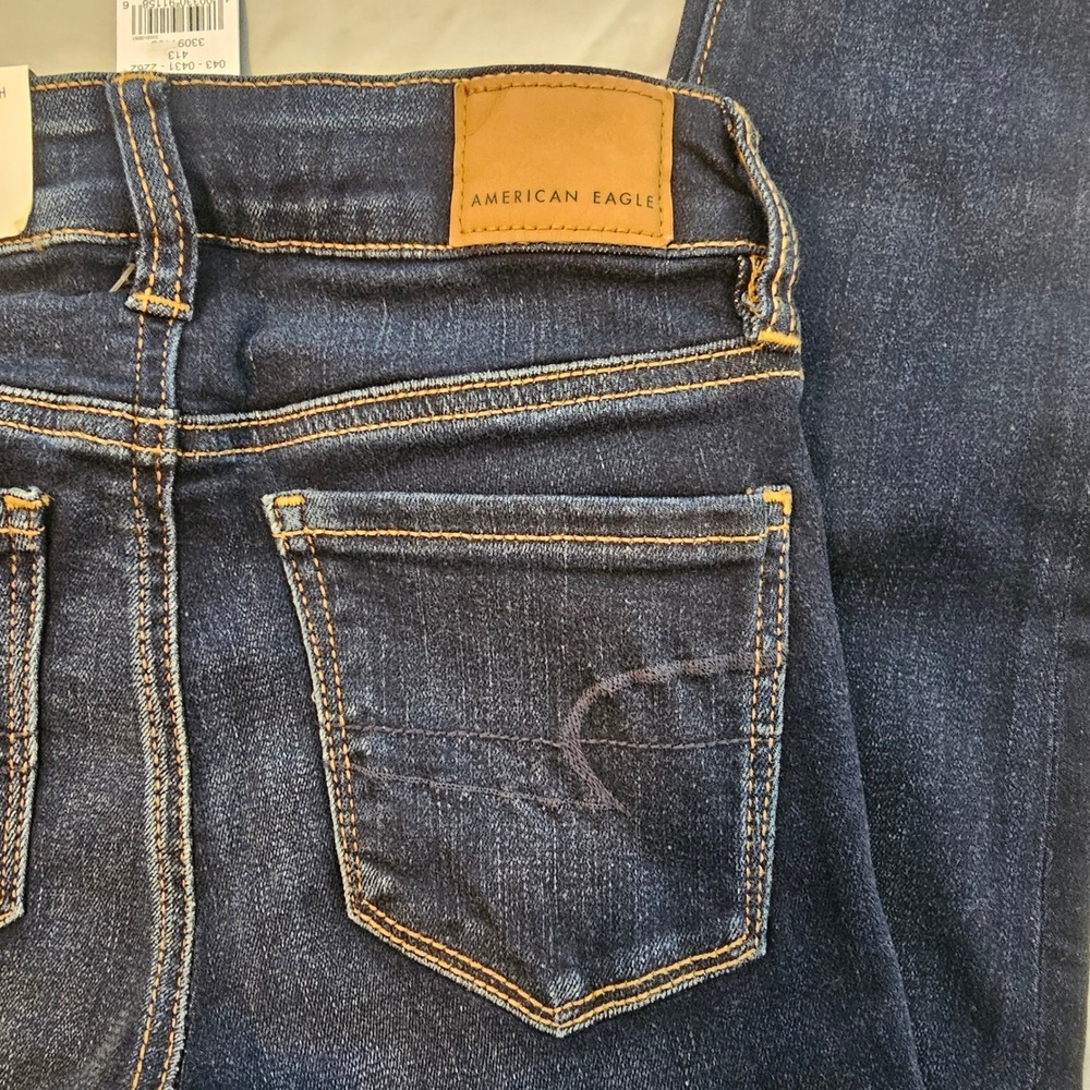 American Eagle, size 23/000, skinny Dark Blue Jeans….never worn! - Picture 5 of 6